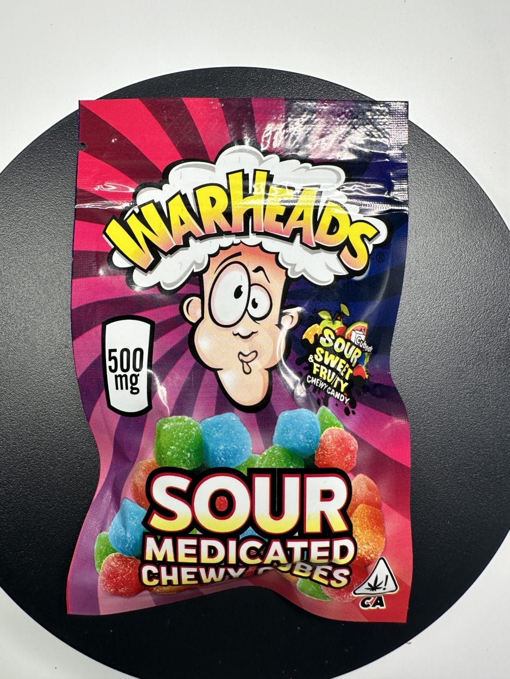 Warheads - Sour and Sweet Fruity 500mg