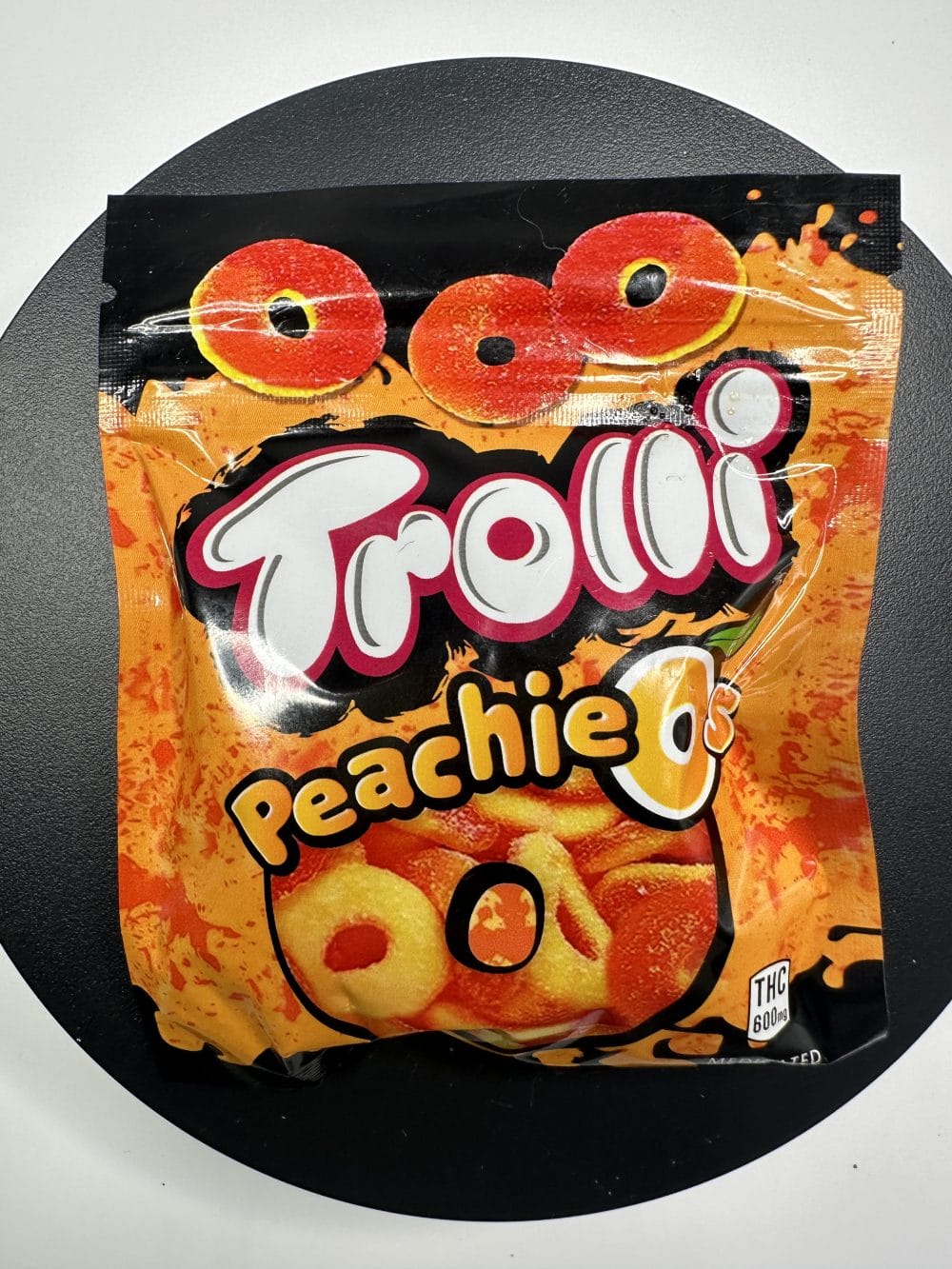 Trolli - Peachie O's 600mg