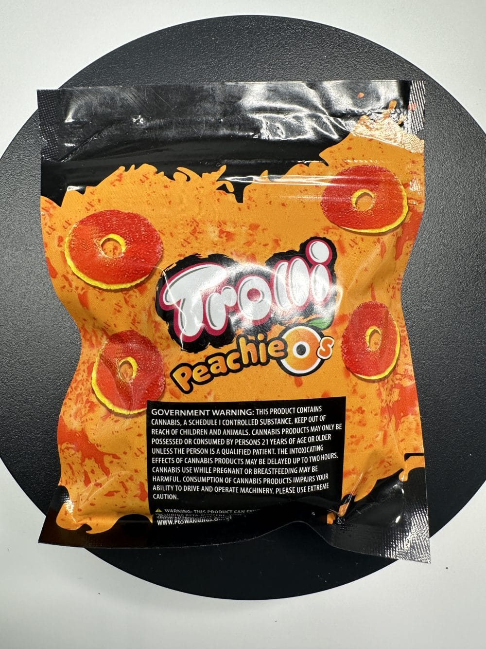 Trolli - Peachie O's 600mg - Image 2