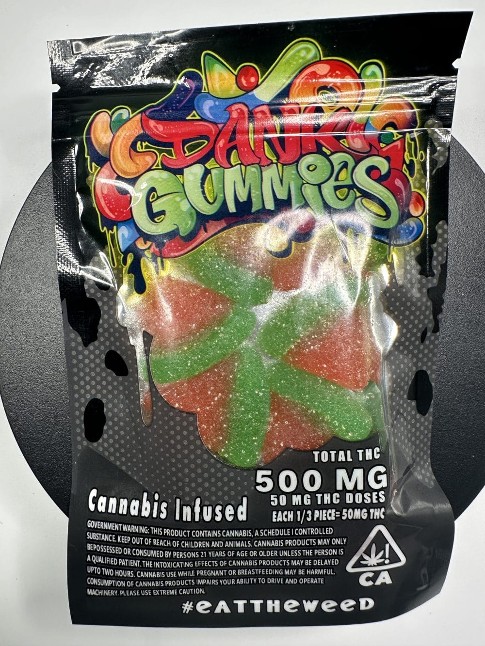 Dank Gummies - Watermelon 500mg
