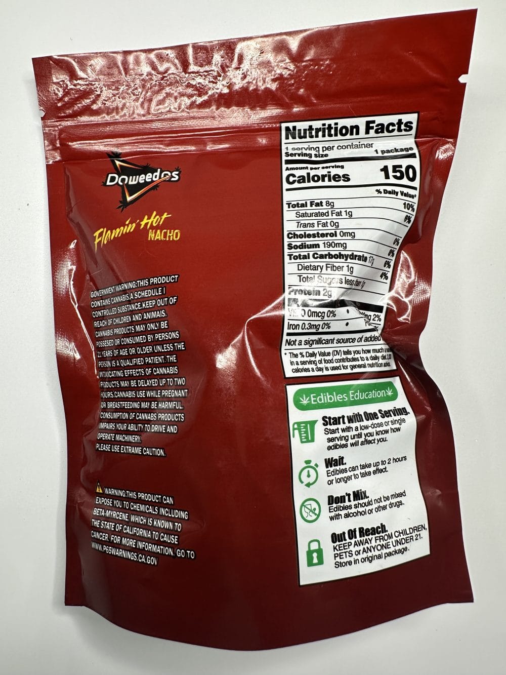 Doweedos - Flamin Hot Nacho 600mg - Image 2