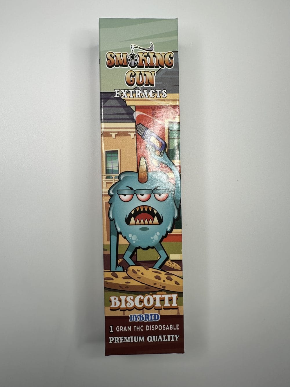 Smoking Gun Extracts - Biscotti Disposable Pen 1G THC